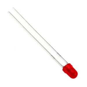 3mm Red LED 12v